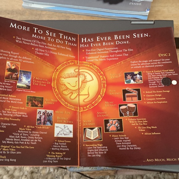 Disney lion king 2 disc special edition - Picture 3 of 3